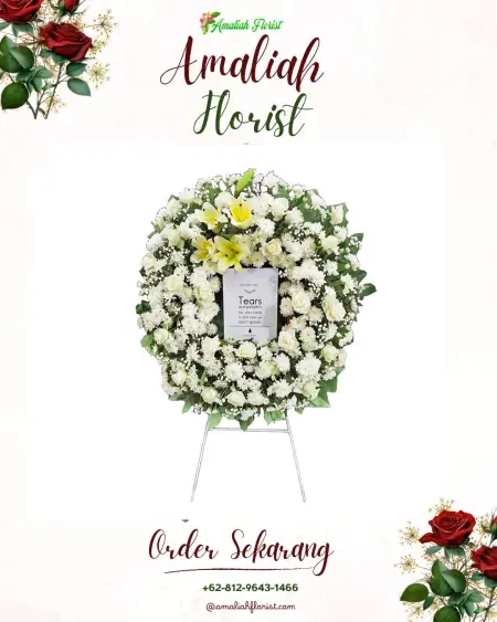 Krans Bunga Duka Sudimampir